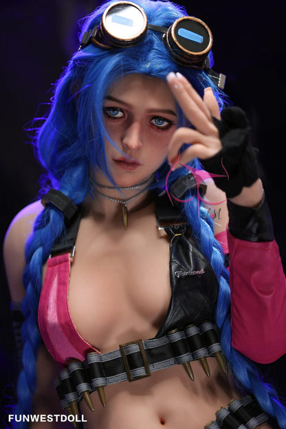 FunWest SEX DOLL Jinx 159cm (A-Cup) TPE Anime Doll - FunWest (USA Stock)
