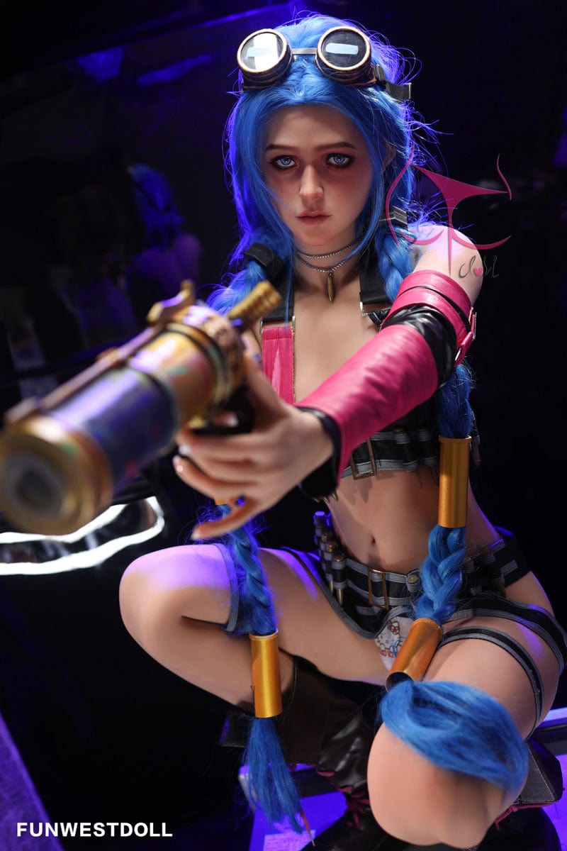 FunWest SEX DOLL Jinx 159cm (A-Cup) TPE Anime Doll - FunWest (USA Stock)