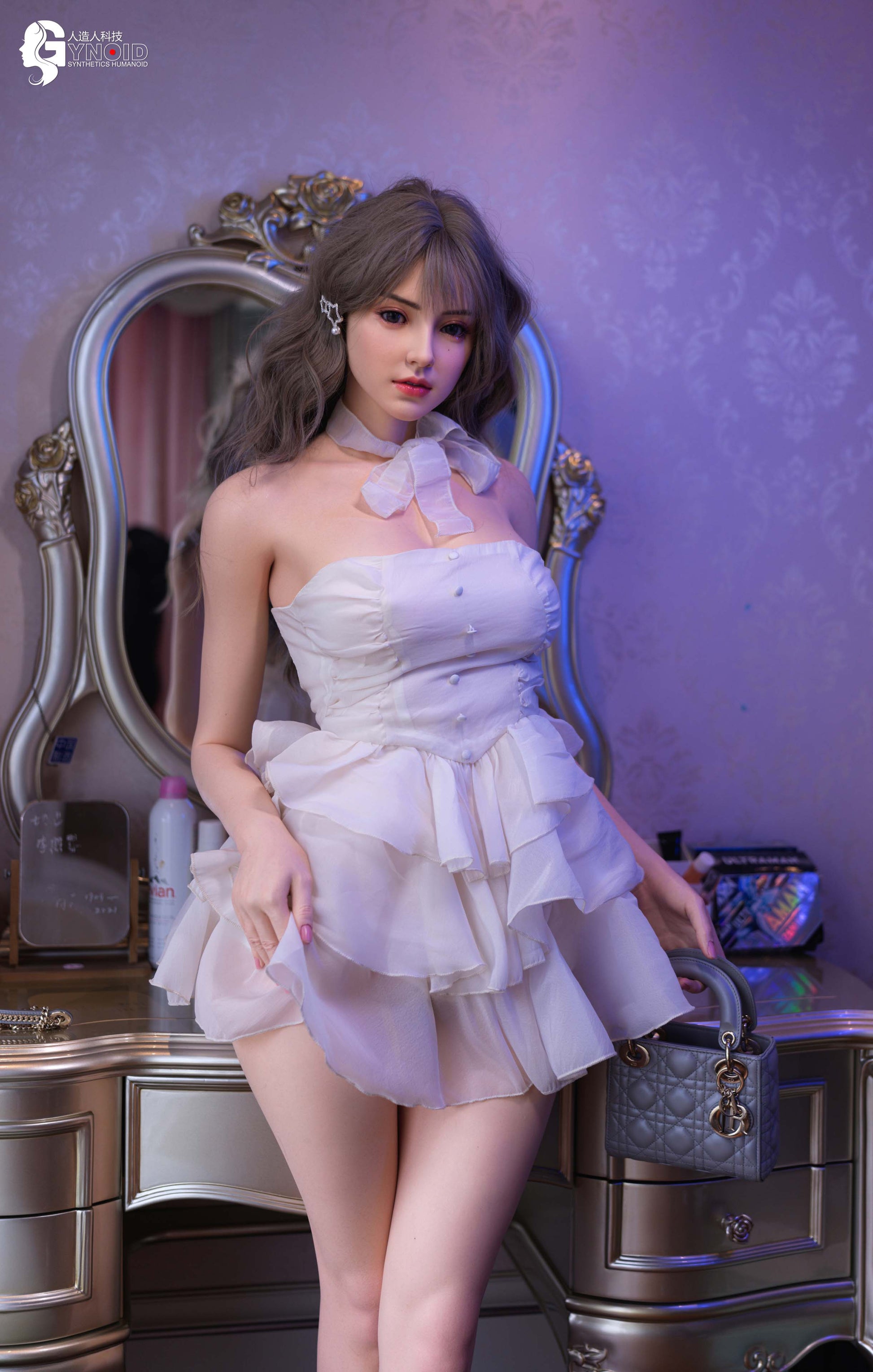 Gynoid SEX DOLL Mona 163cm (D-Cup) Beautiful Busty Silicone Sex Doll - Gynoid