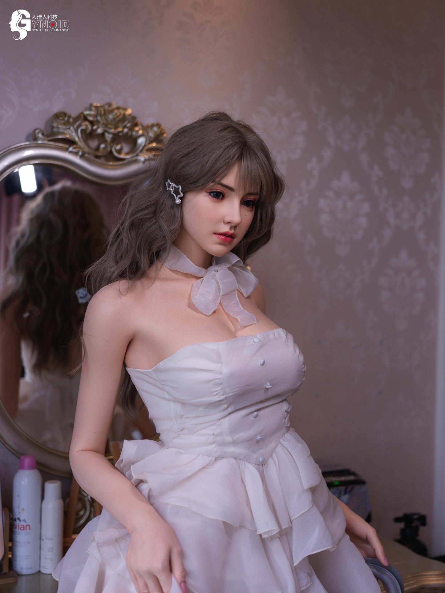 Gynoid SEX DOLL Mona 163cm (D-Cup) Beautiful Busty Silicone Sex Doll - Gynoid