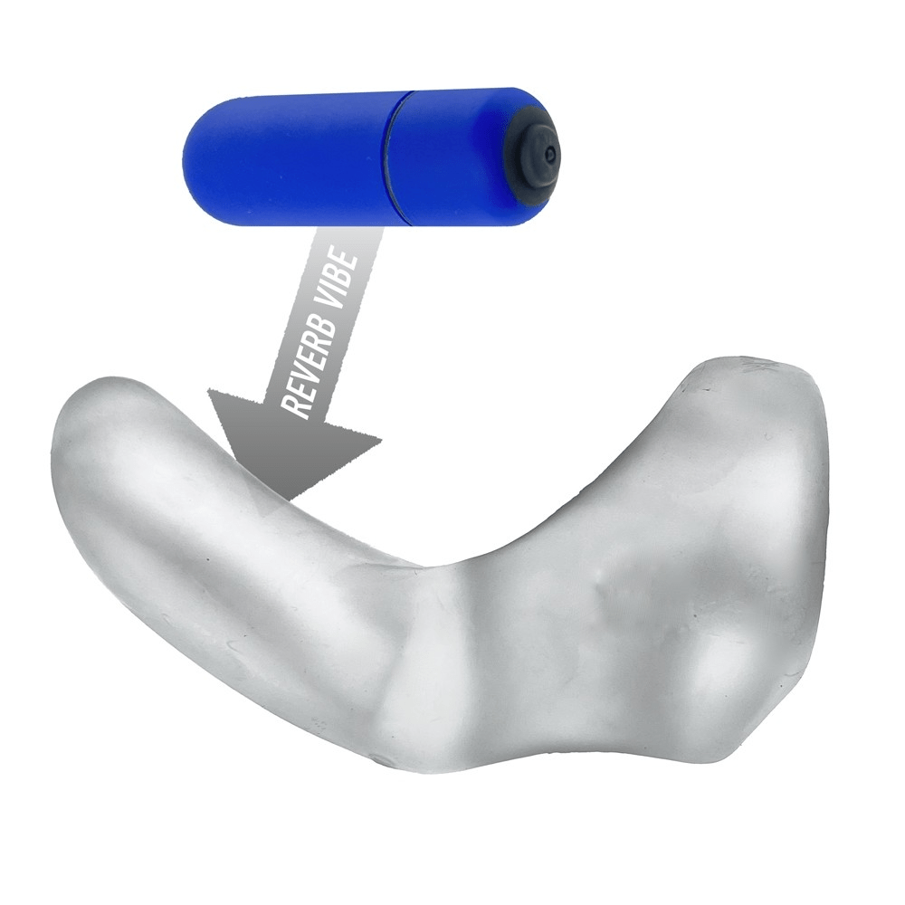 Hunkyjunk For Him BUZZFUCK, sling with taint vibe, CLEAR ICE