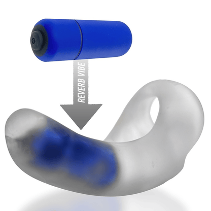 Hunkyjunk For Him BUZZFUCK, sling with taint vibe, CLEAR ICE