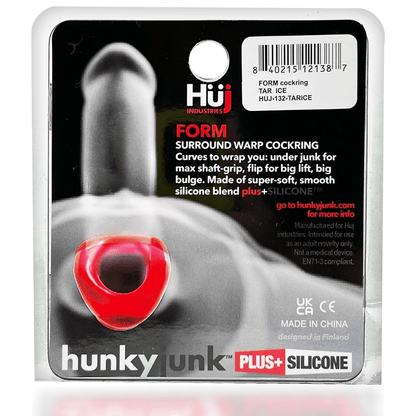 Hunkyjunk For Him FORM cockring, TAR ICE