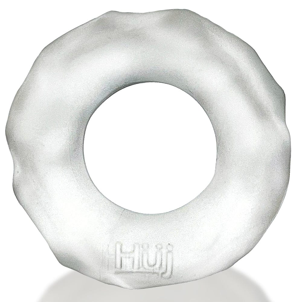 Hunkyjunk For Him FRACTAL tactile cockring CLEAR ICE