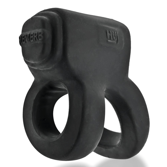 Hunkyjunk For Him REVHAMMER, shaft vibe ring, TAR ICE w/ Red Vibe