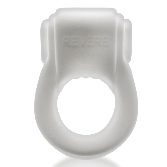 Hunkyjunk For Him REVRING, ring with vibe, WHITE ICE w/ Black Vibe