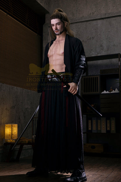 Irontech Doll SEX DOLL Liam 176cm Japanese Samurai Male Sex Doll - Irontech Doll