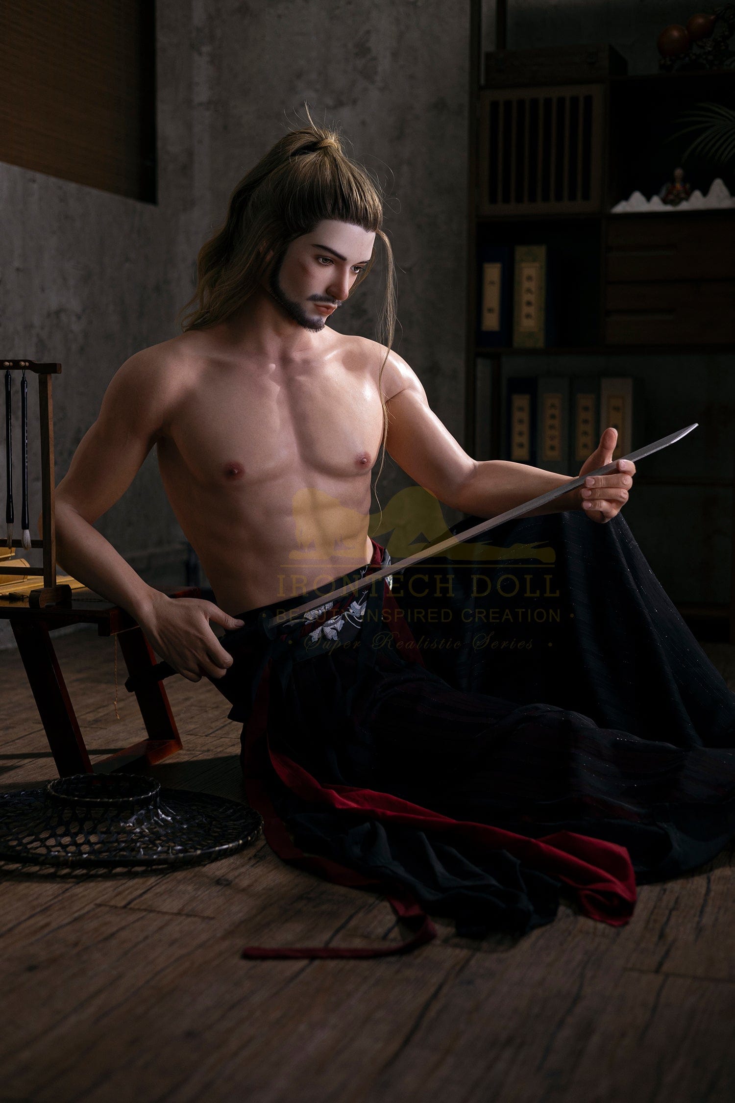 Irontech Doll SEX DOLL Liam 176cm Japanese Samurai Male Sex Doll - Irontech Doll