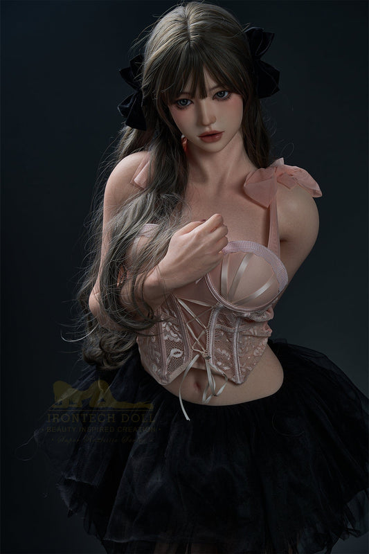 Irontech Doll SEX DOLL Wonder Dolly Tine 159cm A-Cup ROS Silicone Kpop Sex Doll - Irontech Doll