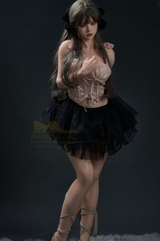 Wonder Dolly Tine 159cm A-Cup ROS Silicone Kpop Sex Doll - Irontech Doll