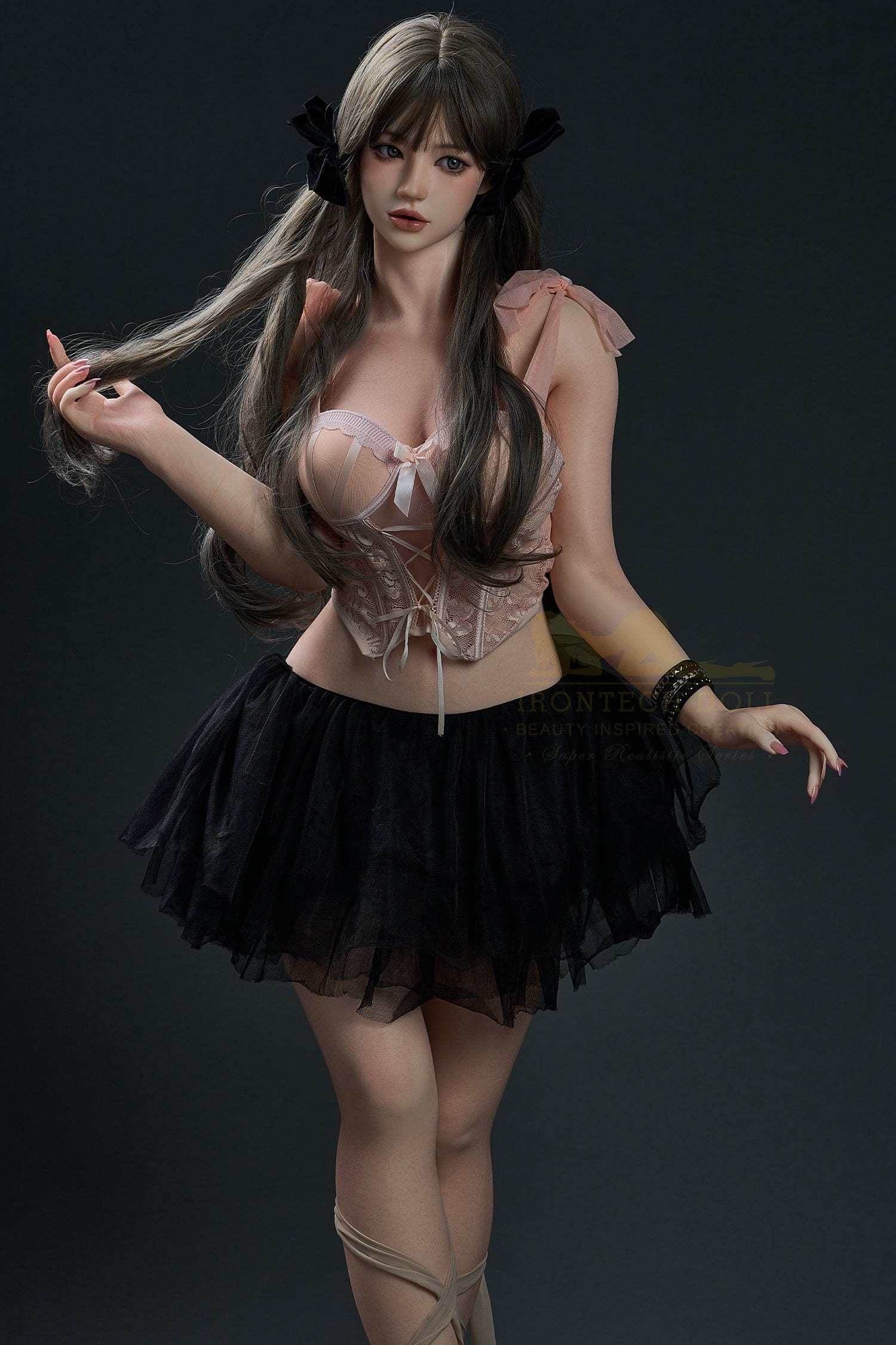 Irontech Doll SEX DOLL Wonder Dolly Tine 159cm A-Cup ROS Silicone Kpop Sex Doll - Irontech Doll