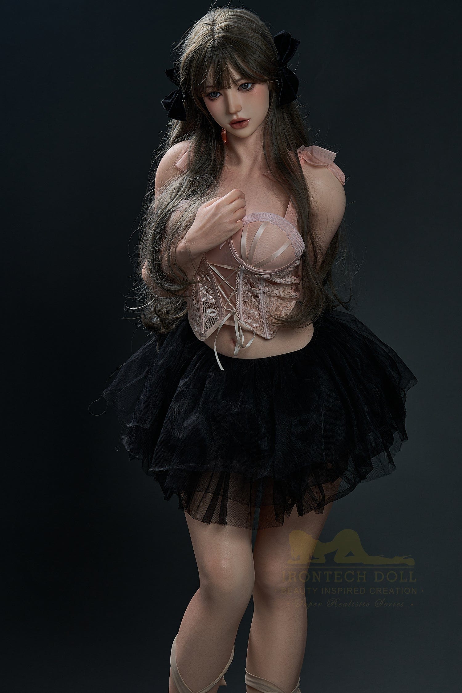 Irontech Doll SEX DOLL Wonder Dolly Tine 159cm A-Cup ROS Silicone Kpop Sex Doll - Irontech Doll