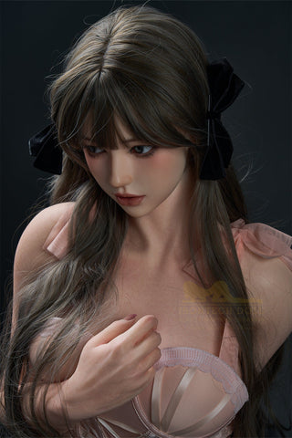 Wonder Dolly Tine 159cm A-Cup ROS Silicone Kpop Sex Doll - Irontech Doll