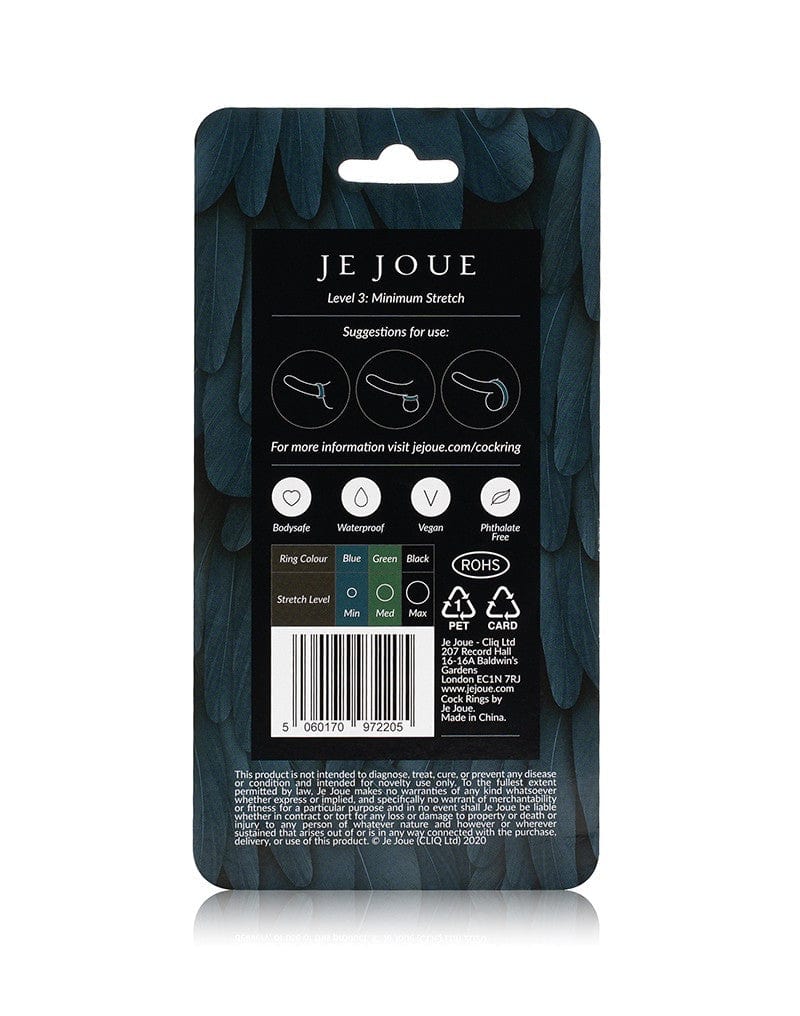 Je Joue Other Blue Silicone C-Ring - Minimum Stretch