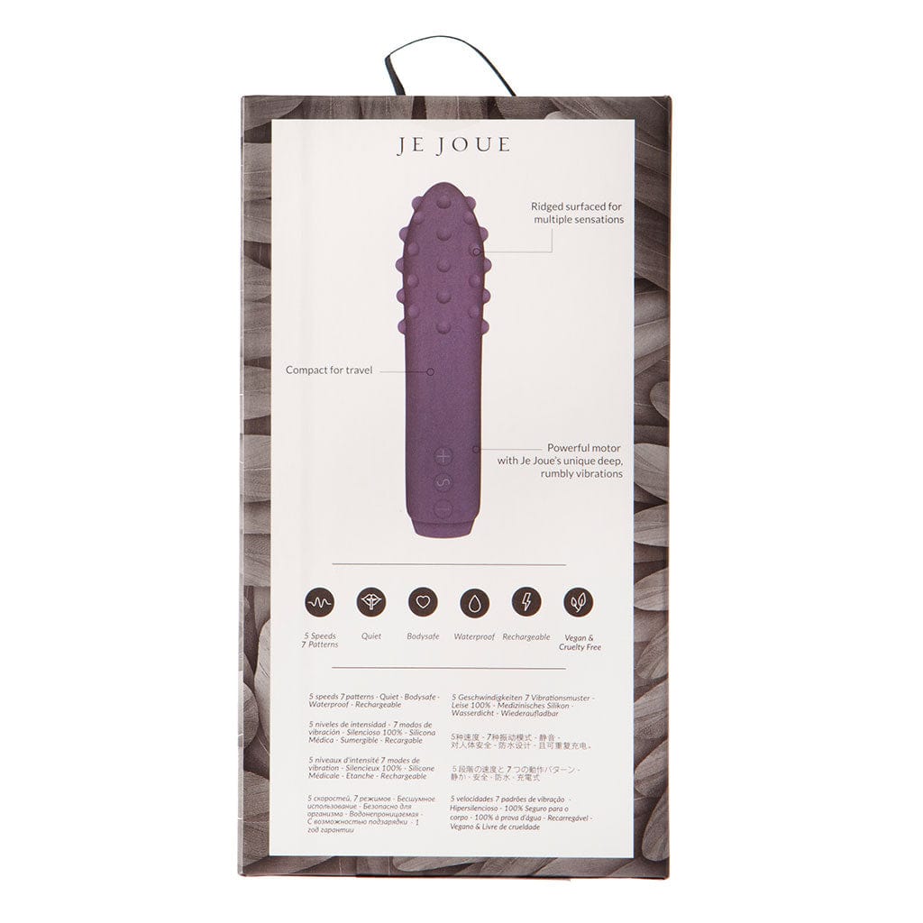 Je Joue Vibrators Duet Bullet Purple