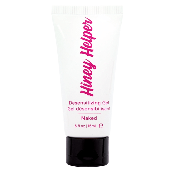 Jelique Lubes HINEY HELPER Desensitizing Gel Naked .5oz | 15mL
