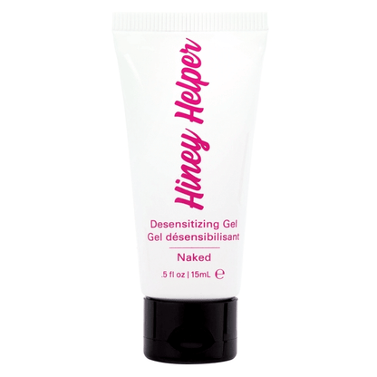 Jelique Lubes HINEY HELPER Desensitizing Gel Naked .5oz | 15mL
