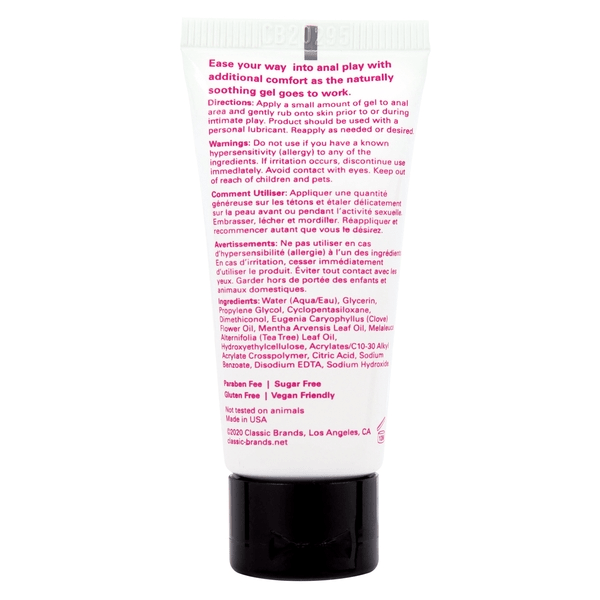 Jelique Lubes HINEY HELPER Desensitizing Gel Naked .5oz | 15mL