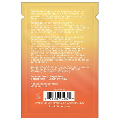 Jelique Lubes HONEY BUNS WARMING AROUSAL GEL - FOIL - 0.03 fl oz | 1 mL