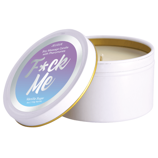 Jelique Lubes MOOD CANDLES Pheromone Soy Massage Candles Vanilla Sugar 4oz | 113g