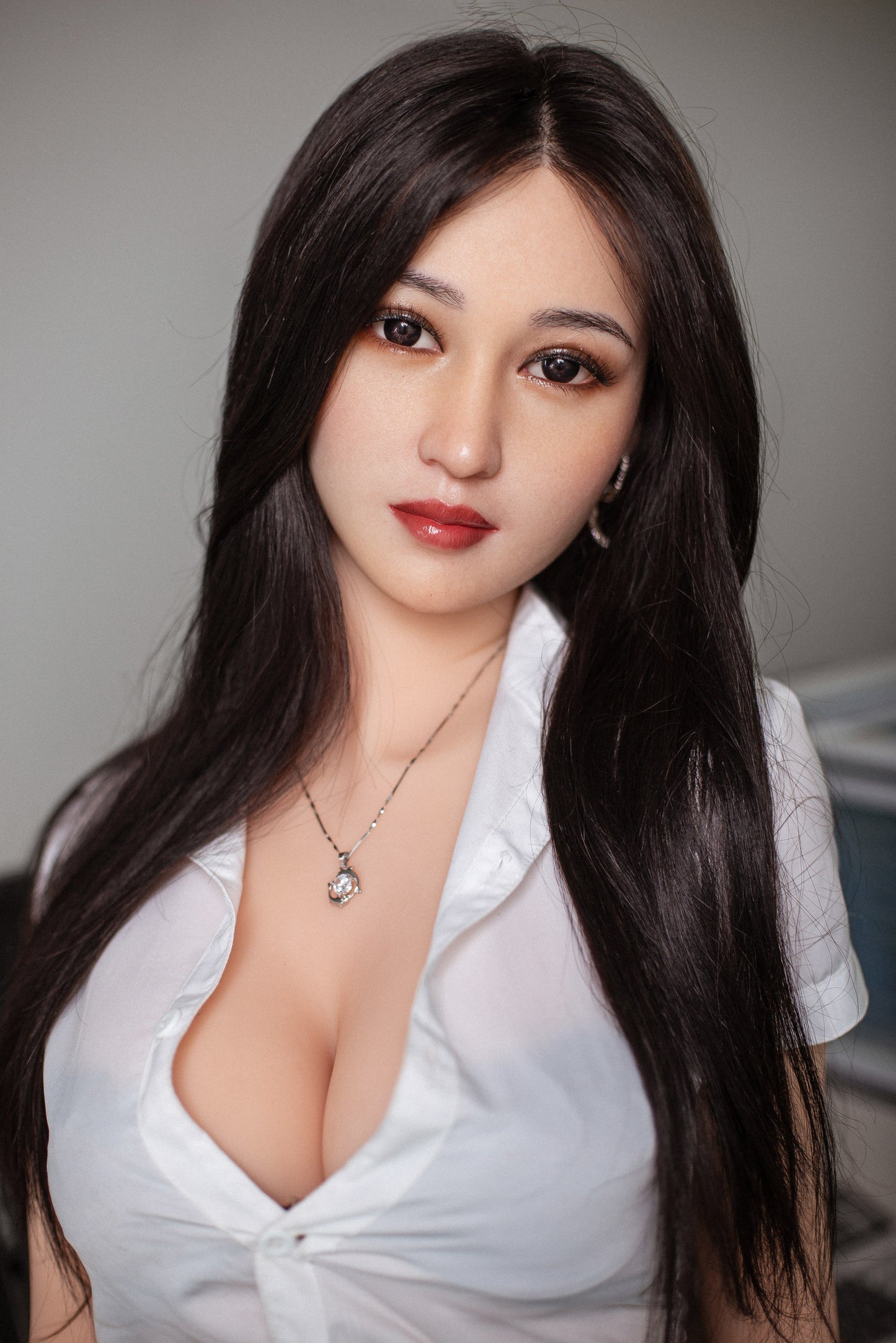 Jenna 158cm (B-Cup) TPE Office Lady Sex Doll - AIBEI (USA Stock)