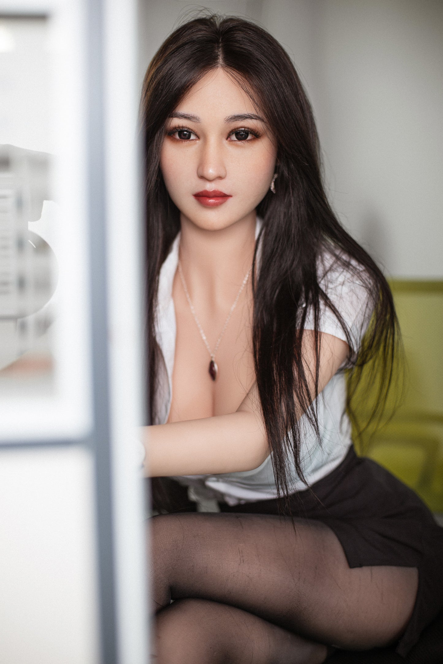Jenna 158cm (B-Cup) TPE Office Lady Sex Doll - AIBEI (USA Stock)