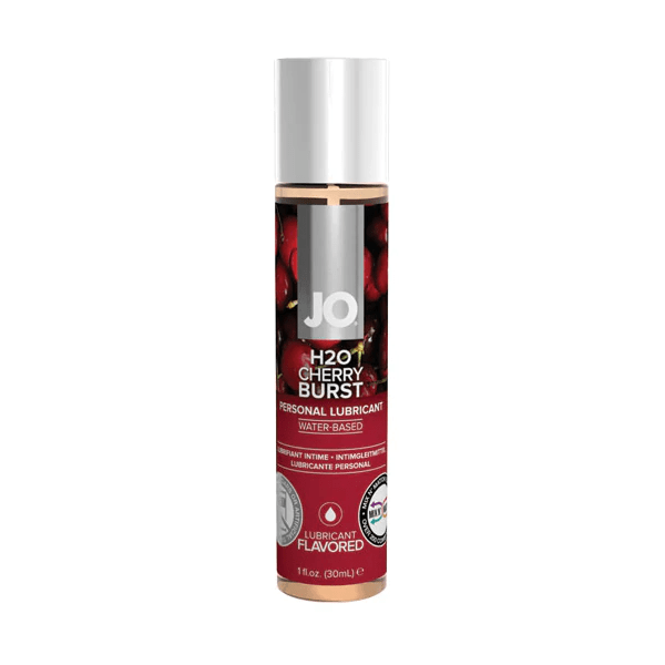 JO Lubricants Lubes 1oz JO H2O Flavoured Lubricant Cherry 1oz