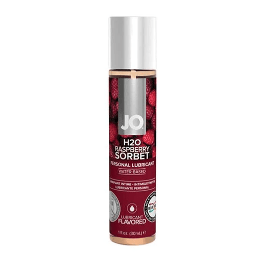 JO Lubricants Lubes 1oz JO H2O Flavoured Lubricant Raspberry 1oz
