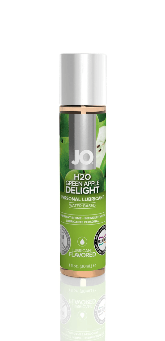 JO Lubricants Lubes Default JO H2O - Green Apple - Lubricant 1 floz / 30 mL