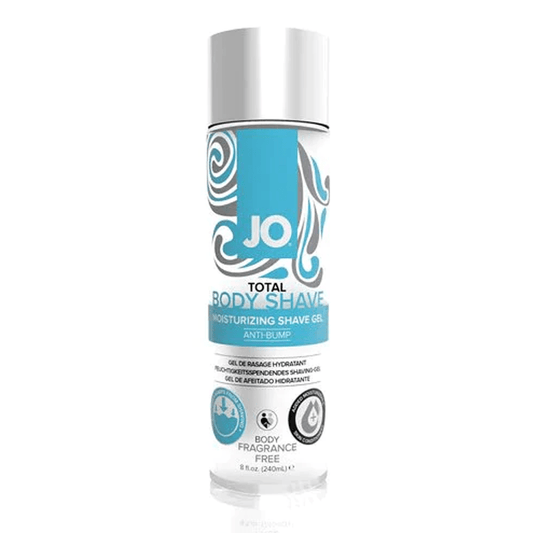 JO Lubricants Lubes Default JO Total Body Anti-Bump Shave Gel - Fragrance Free - Body Shave 8 floz / 240 mL