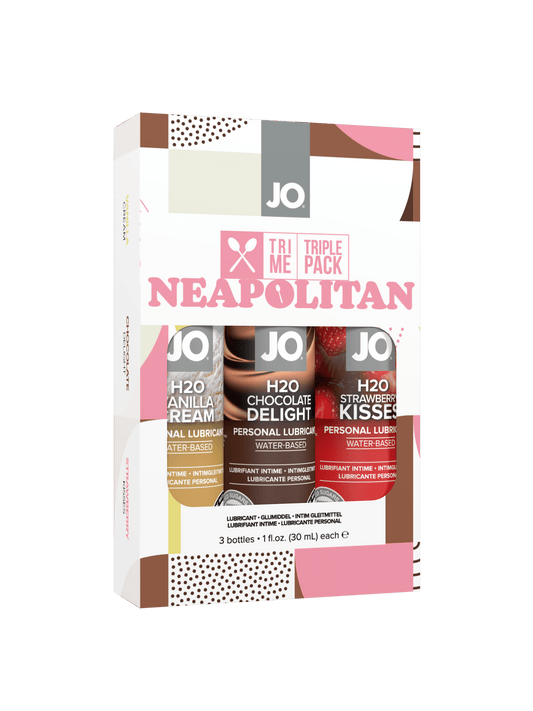 JO Lubricants Lubes JO Tri-Me Triple Pack - Neapolitan
