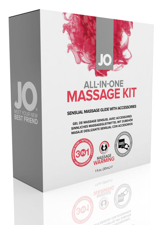 JO Lubricants Other Default JO All-In-One Massage Glide Kit  - Warming - Gift Set 1 floz / 30 mL