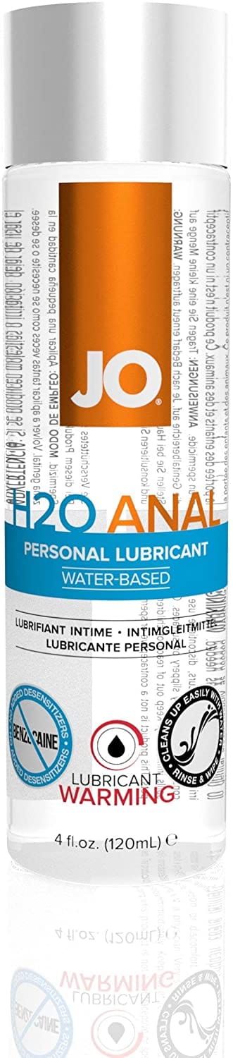 JO Lubricants Other Default JO H2O Anal - Warming - Lubricant 4 floz / 120 mL