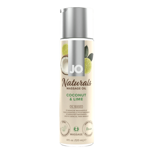 JO Lubricants Other JO Naturals - Coconut & Lime - Massage 4 floz / 120 mL