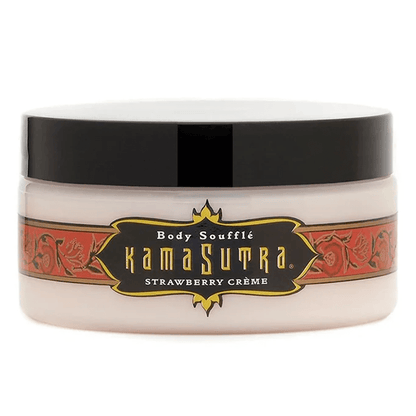 Kama Sutra Lubes Default Body Soufflé Kissable Body Cream Strawberry Crème (7.5oz)