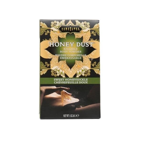 Kama Sutra Lubes Honey Dust Body Powder Sweet Honeysuckle (1oz)