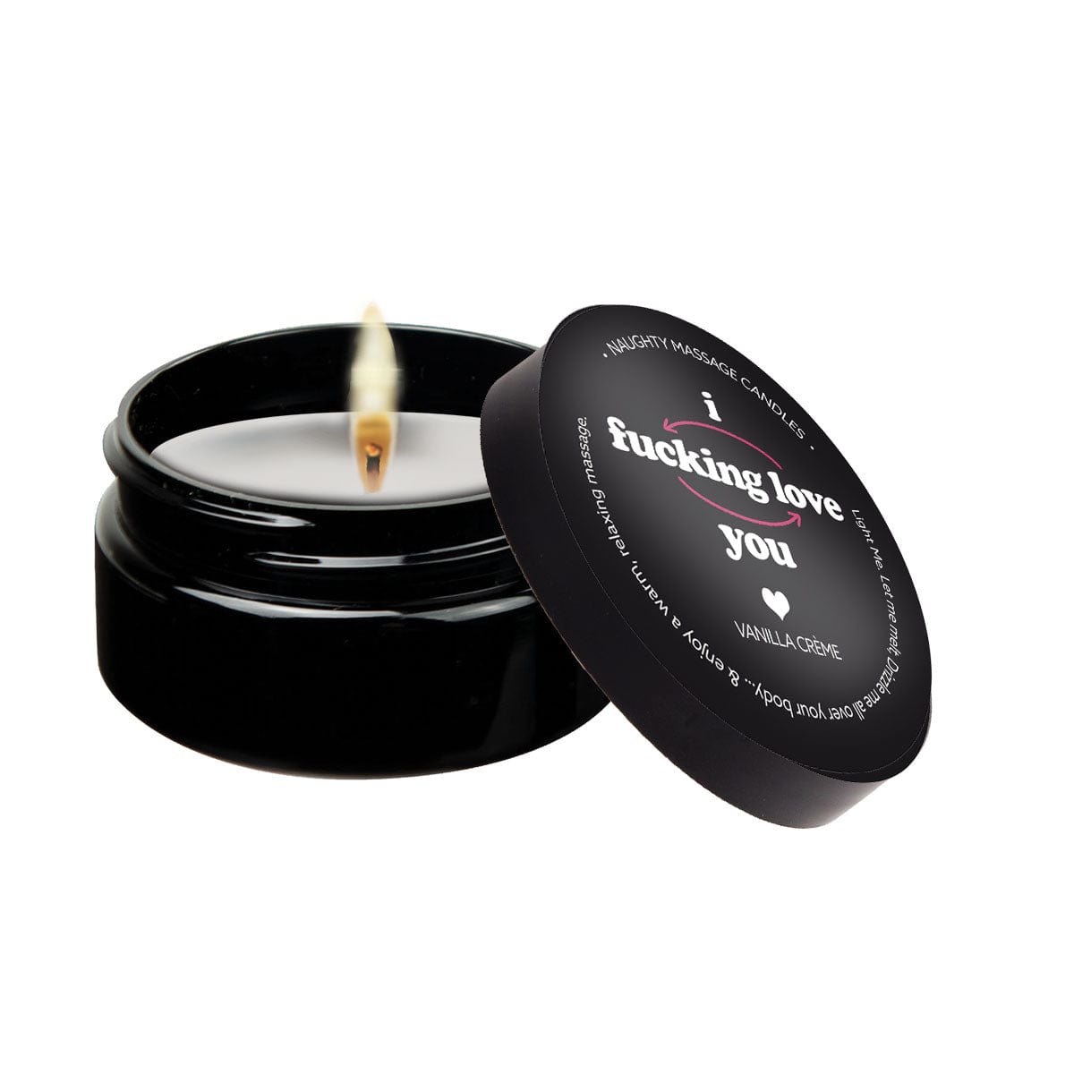 Kama Sutra Lubes I F*cking Love You - Naughty Mini Massage Candle