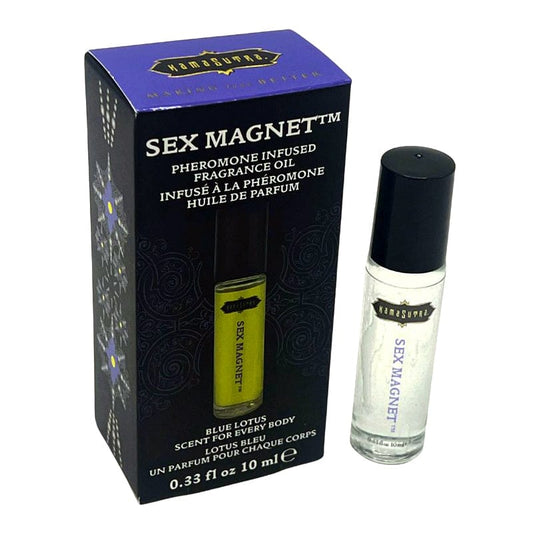 Kama Sutra Lubes SEX MAGNET Pheromone - Blue Lotus Roll On Fragrance Oil  .33oz