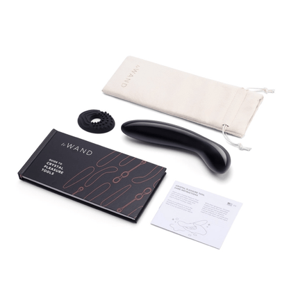 LE Wand Dongs & Dildos Crystal G Wand - Black Obsidian