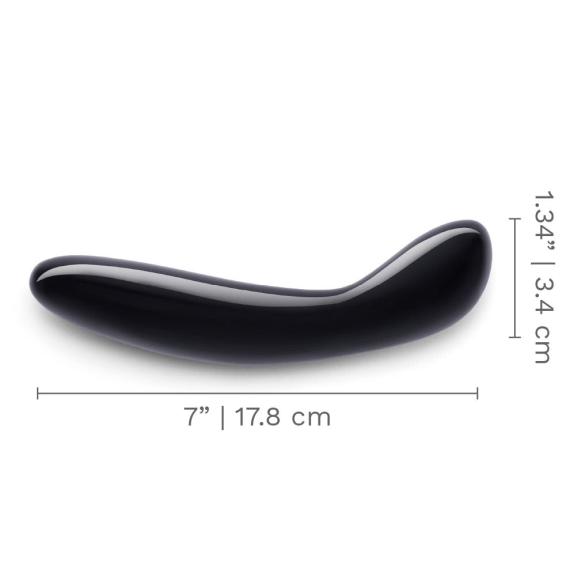 LE Wand Dongs & Dildos Crystal G Wand - Black Obsidian