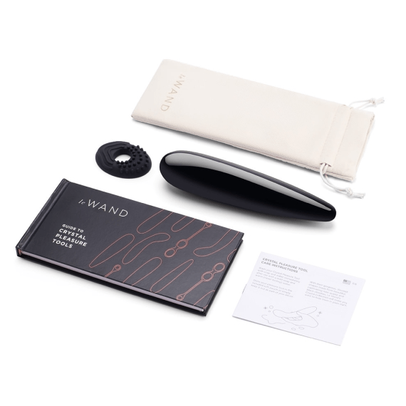 LE Wand Dongs & Dildos Crystal Wand - Black Obsidian