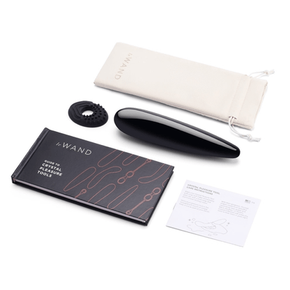LE Wand Dongs & Dildos Crystal Wand - Black Obsidian