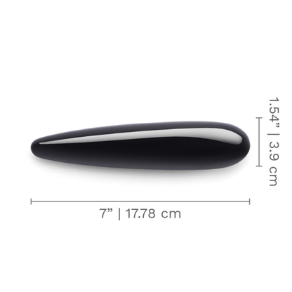 LE Wand Dongs & Dildos Crystal Wand - Black Obsidian