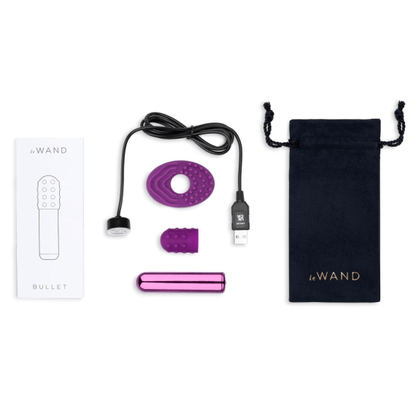 LE Wand Vibrators Bullet - Dark Cherry