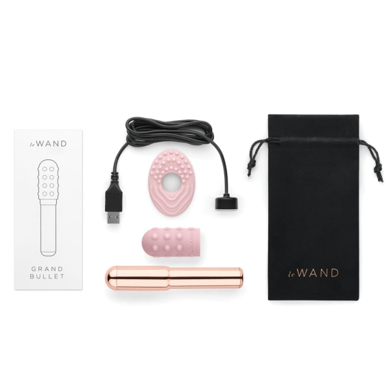 LE Wand Vibrators Grand Bullet - Rose Gold