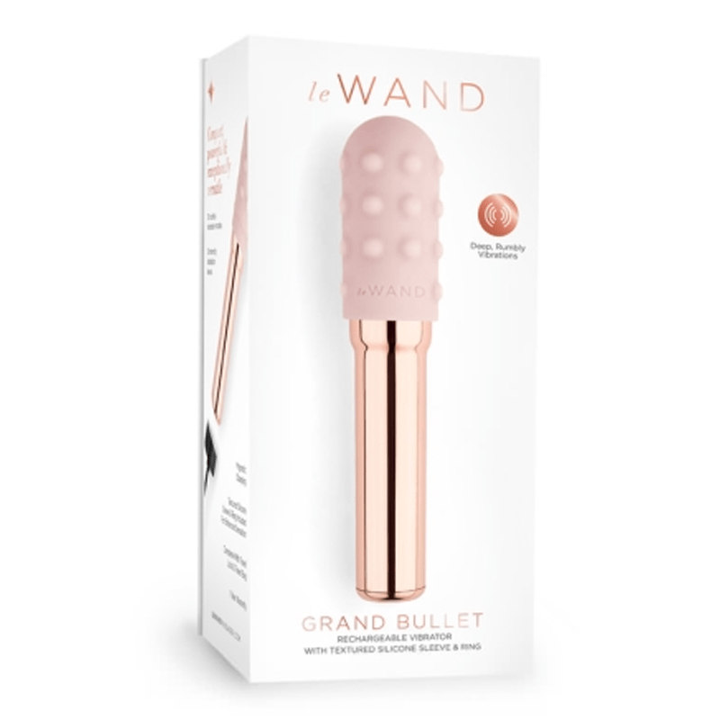 LE Wand Vibrators Grand Bullet - Rose Gold