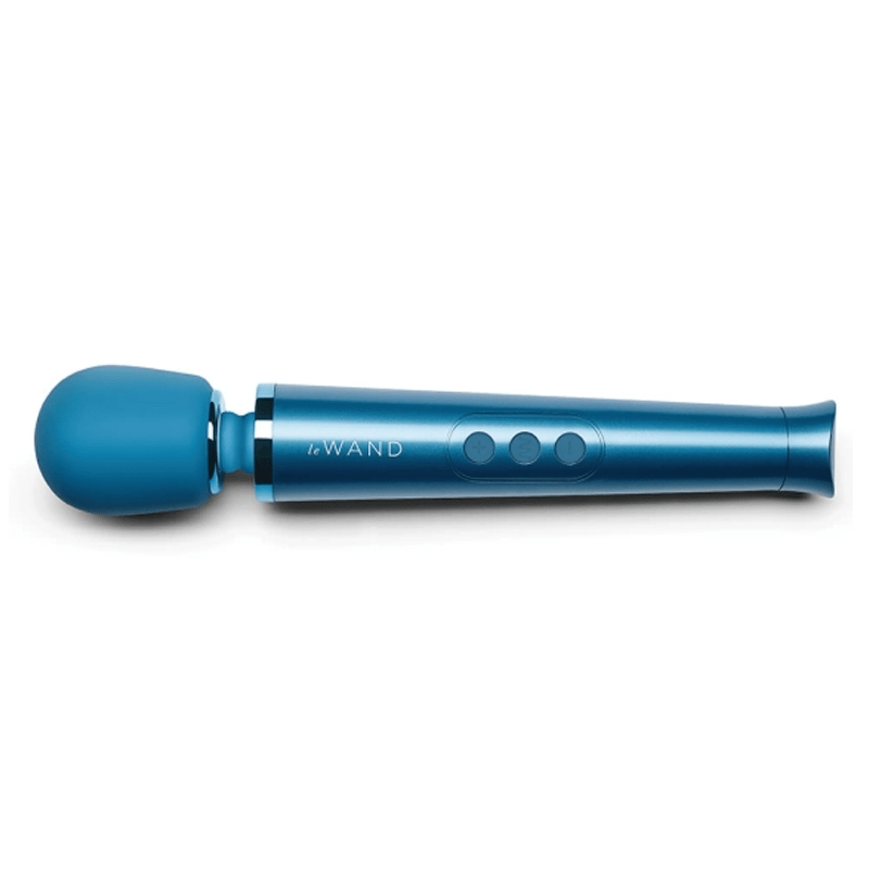 LE Wand Vibrators Petite Rechargeable Massager - Blue