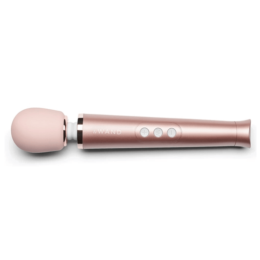 LE Wand Vibrators Petite Rechargeable Massager - Rose Gold