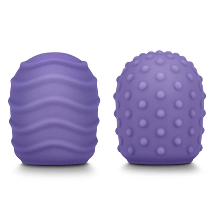 LE Wand Vibrators Petite Silicone Texture Covers (2-Pack)