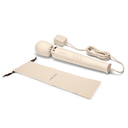 LE Wand Vibrators Plug-In Vibrating Massager - Cream